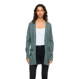 жилетка,мъжки,пуловери,дамски,пуловери,vila,ril,open,cardigan,green,(balsam,green,dark,melange)