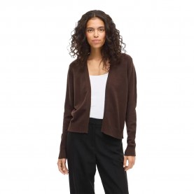 жилетка,мъжки,пуловери,дамски,пуловери,vila,ril,short,knit,cardigan,brown,(coffee,bean)