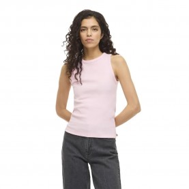 Тениска Vila Sola Top sleeveless T-shirt - Pink (Cherry Blossom) тениска,мъжки,тениски,дамски,тениски,vila,sola,top,sleeveless,t,shirt,pink,(cherry,blossom)