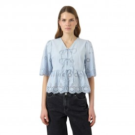 дамски,блузи,yas,cornelia,2,4,tie,top,short,sleeve,blouse,blue,(skyway)
