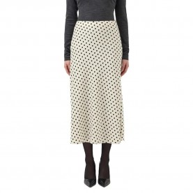 пола,дамски,поли,и,рокли,yas,pella,high,waist,midi,skirt,beige,(birch,small,black,dots)