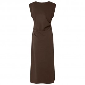 Рокля Yas Pina sleeveless midi dress - Brown (Chocolate Brown) рокля,дамски,поли,и,рокли,yas,pina,sleeveless,midi,dress,brown,(chocolate,brown)