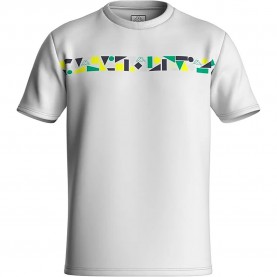 Тениска Kappa Logo Iotu short sleeve T-shirt - White (White) тениска,мъжки,тениски,дамски,тениски,kappa,logo,iotu,short,sleeve,t,shirt,white,(white)