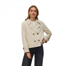 Палто Vero moda Chloemia Short coat - Beige (Oatmeal) палто,мъжки,якета,vero,moda,chloemia,short,coat,beige,(oatmeal)