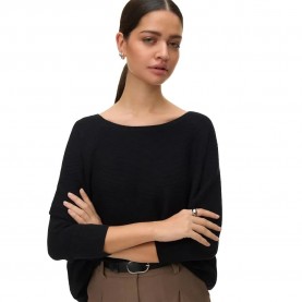 блуза,дамски,пуловери,дамски,плетени,дрехи,vero,moda,new,nora,3,4,boatneck,sweater,black,(black)