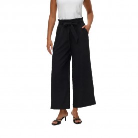 панталони,мъжки,панталони,дамски,панталони,vero,moda,sydney,paperbag,ankle,high,waist,pants,black,(black)