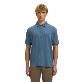 дамски,блузи,с,яка,мъжки,блузи,с,яка,selected,fave,structure,polo,short,sleeve,polo,blue,(blue,mirage)