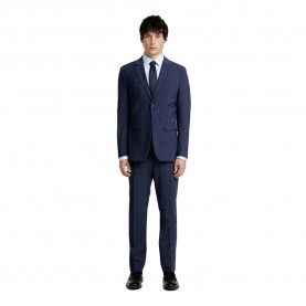 сако,мъжки,сака,selected,slim,lewis,check,blazer,blue,(navy,blazer,window,pane)