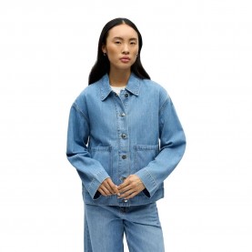 риза,с,дълъг,ръкав,дамски,ризи,object,rosie,regular,overshirt,long,sleeve,shirt,blue,(light,blue,denim)