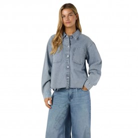 риза,с,дълъг,ръкав,дамски,ризи,мъжки,ризи,noisy,may,alva,denim,shacket,long,sleeve,shirt,blue,(light,blue,denim)