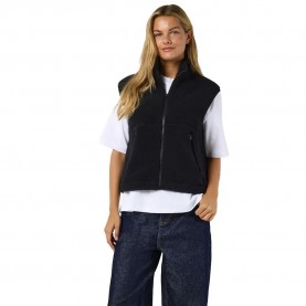потник,дамски,жилетки,noisy,may,masey,short,teddy,vest,black,(black)