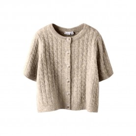 жилетка,мъжки,пуловери,дамски,пуловери,name,it,nalisa,loose,knit,cardigan,beige,(peyote,melange)