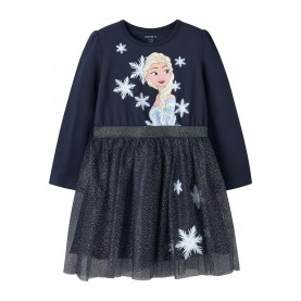 сако,дамски,поли,и,рокли,name,it,osimi,frozen,tulle,long,sleeve,dress,blue,(navy,blazer)