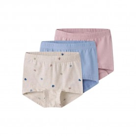 Name it Peyote Hearts panties 3 units - Multicolor (Peyote Melange / Mauve Shadows / Endless Sky) детско,бельо,name,it,peyote,hearts,panties,3,units,multicolor,(peyote,melange,mauve,shadows,endless,sky)