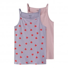 тениска,детски,пижами,name,it,strap,top,lavender,hearts,sleeveless,pyjama,t,shirt,2,units,purple,pink,(lavender,gray,w,keepsake,