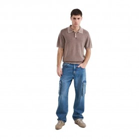 дамски,блузи,с,яка,мъжки,блузи,с,яка,balmohk,30000474,short,sleeve,polo,brown,(brown,out)