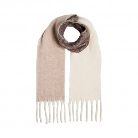 шал,ръкавици,шапки,и,шалове,pieces,bea,narrow,long,scarf,beige,(moonbeam,colour,blocking,new)