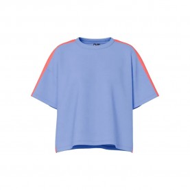 блуза,дамски,блузи,pieces,chilli,summer,tape,sweatshirt,blue,(hydrangea,tape,fiery,coral)