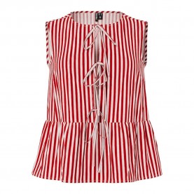 дамски,блузи,pieces,jolly,tie,sleeveless,blouse,red,(adrenaline,rush,bright,white)