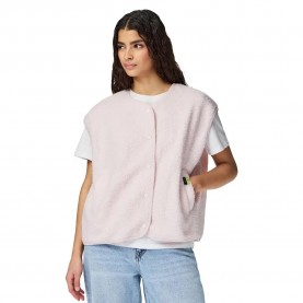 потник,дамски,жилетки,pieces,katty,teddy,vest,pink,(pink,marshmallow)