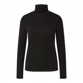 тениска,мъжки,тениски,дамски,тениски,pieces,maria,long,sleeve,t,shirt,black,(black)