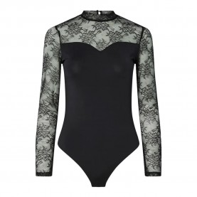 дамски,бодита,pieces,milly,lace,long,sleeve,body,black,(black)