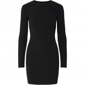 рокля,дамски,поли,и,рокли,pieces,mira,long,sleeve,dress,black,(black)