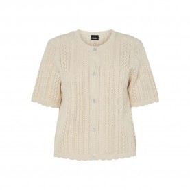 Жилетка Pieces Nuka O-Neck Knit cardigan - Beige (Birch) жилетка,мъжки,пуловери,дамски,пуловери,pieces,nuka,o,neck,knit,cardigan,beige,(birch)