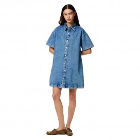 рокля,дамски,поли,и,рокли,pieces,sky,a,shape,denim,short,sleeve,short,dress,blue,(medium,blue,denim)