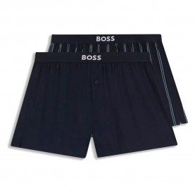 Къси панталони BOSS 50535781 pyjama shorts 2 units - Blue (Dark Blue) къси,панталони,мъжки,пижами,boss,50535781,pyjama,shorts,2,units,blue,(dark,blue)