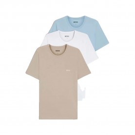 Тениска BOSS Classic 10267939 short sleeve T-shirt 3 units - Multicolor (Multicolor 976) тениска,мъжки,тениски,дамски,тениски,boss,classic,10267939,short,sleeve,t,shirt,3,units,multicolor,(multicolor,976)