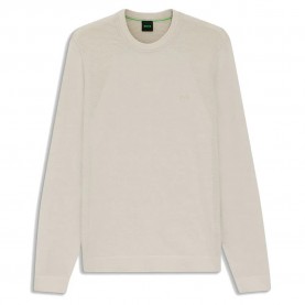 Блуза BOSS Momentum 10278029 sweater - Beige (Light Beige) блуза,мъжки,пуловери,дамски,пуловери,boss,momentum,10278029,sweater,beige,(light,beige)