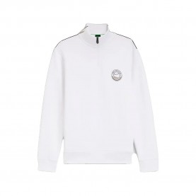 Блуза BOSS Open 10279486 sweatshirt - White (White) блуза,мъжки,пуловери,boss,open,10279486,sweatshirt,white,(white)