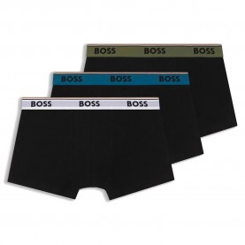 Боксерки BOSS Power Trunk 10276514 boxers 3 units - Black (Black) боксерки,мъжко,бельо,boss,power,trunk,10276514,boxers,3,units,black,(black)