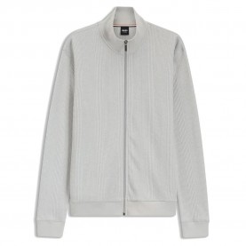 блуза,мъжки,пуловери,boss,structure,10269578,full,zip,sweatshirt,grey,(light,pastel,grey)