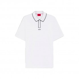 дамски,блузи,с,яка,мъжки,блузи,с,яка,hugo,dalumo,10257070,short,sleeve,polo,white,(white)