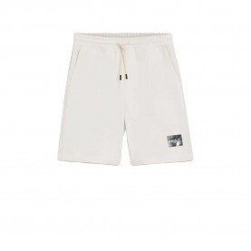 Къси панталони HUGO Darix 10266045 sweat shorts - Beige (Natural) къси,панталони,мъжки,панталони,дамски,панталони,hugo,darix,10266045,sweat,shorts,beige,(natural)