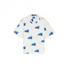 Риза с къс ръкав HUGO Eligino 10279376 short sleeve shirt - White (White) риза,с,къс,ръкав,дамски,ризи,мъжки,ризи,hugo,eligino,10279376,short,sleeve,shirt,white,(white)