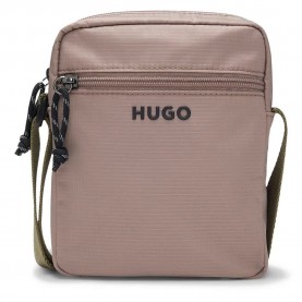 HUGO Everett 10280030 crossbody - Brown (Light Pastel Brown) всички,чанти,hugo,everett,10280030,crossbody,brown,(light,pastel,brown)