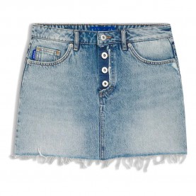 Пола HUGO Galanie 1 10278563 BLUE short skirt - Blue (Bright Blue) пола,дамски,поли,и,рокли,hugo,galanie,1,10278563,blue,short,skirt,blue,(bright,blue)