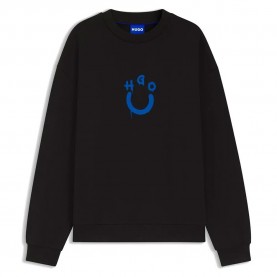 блуза,мъжки,пуловери,hugo,nucavex,10273008,sweatshirt,black,(black)