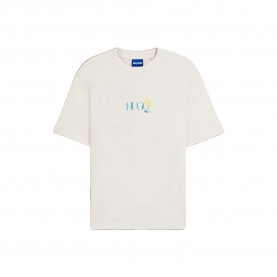 Тениска HUGO Nulaxo 10272987 short sleeve T-shirt - White (Open White) тениска,мъжки,тениски,дамски,тениски,hugo,nulaxo,10272987,short,sleeve,t,shirt,white,(open,white)