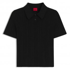 Блуза HUGO Sareplette 10277864 sweater - Black (Black) блуза,мъжки,пуловери,дамски,пуловери,hugo,sareplette,10277864,sweater,black,(black)