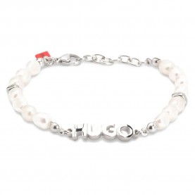 HUGO Shellbeads2 10270626 bracelet - Silver (Silver) бижутерия,hugo,shellbeads2,10270626,bracelet,silver,(silver)
