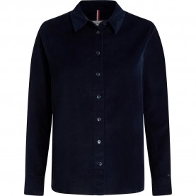 Риза с дълъг ръкав Tommy hilfiger WW0WW43563 long sleeve shirt - Blue (Desert Sky) риза,с,дълъг,ръкав,дамски,ризи,мъжки,ризи,tommy,hilfiger,ww0ww43563,long,sleeve,shirt,blue,(desert,sky)