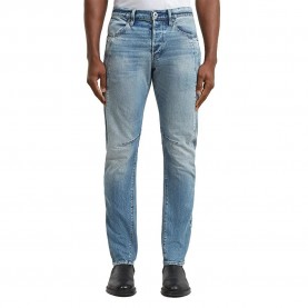 Дънки G-Star Contor 3D Slim Fit jeans - Blue (Faded Blue Halite) дънки,мъжки,панталони,дамски,панталони,g,star,contor,3d,slim,fit,jeans,blue,(faded,blue,halite)