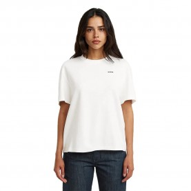 Тениска G-Star D28730-D976 short sleeve T-shirt - White (Milk) тениска,мъжки,тениски,дамски,тениски,g,star,d28730,d976,short,sleeve,t,shirt,white,(milk)