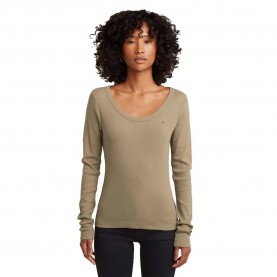Тениска G-Star D28742-E527 long sleeve T-shirt - Beige (Safari) тениска,мъжки,тениски,дамски,тениски,g,star,d28742,e527,long,sleeve,t,shirt,beige,(safari)