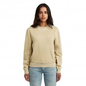 Блуза G-Star D28755-D969 sweatshirt - Beige (Cream Gd) блуза,дамски,блузи,g,star,d28755,d969,sweatshirt,beige,(cream,gd)