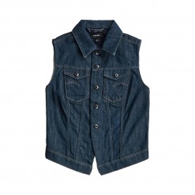 Елек G-Star D29079-E358 waistcoat - Blue (Neo Raw Denim) елек,дамски,сака,g,star,d29079,e358,waistcoat,blue,(neo,raw,denim)